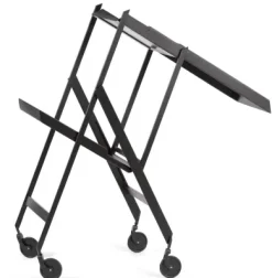 Arbeits- und Serviertisch Plico, rollbar