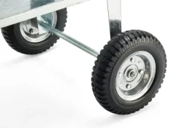 Balkonhochbeet verzinkt rollbar