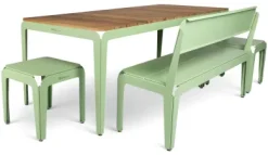 Bank Bended Bench 140