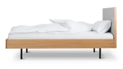 Bett Unidorm Grau