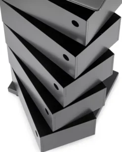 Drehladen-Container Stahlblech 5-fach anthrazit