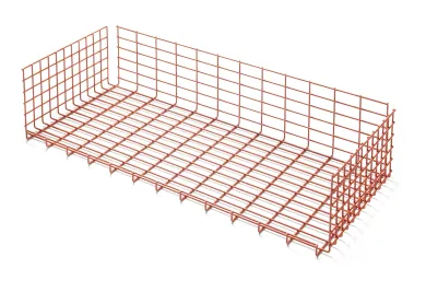 Gitterkorb zu Container DS