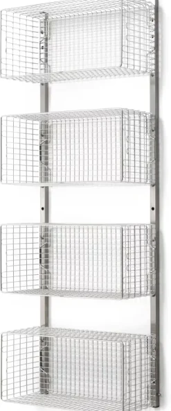 Gitterkorb zu Regalsystem Inox