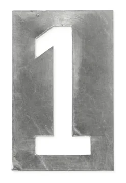 Hausnummer Spiekermann Industrial