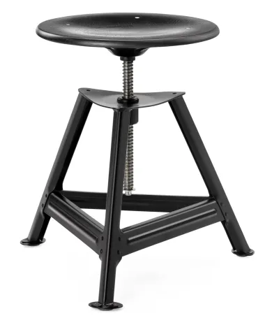 Hocker Chemnitz, höhenverstellbar, monochrom