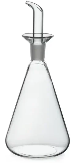 Öl- oder Essigflasche Borosilikatglas