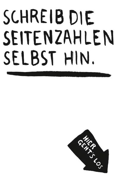 Mach dieses Buch fertig