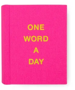Notizbuch One Word a Day