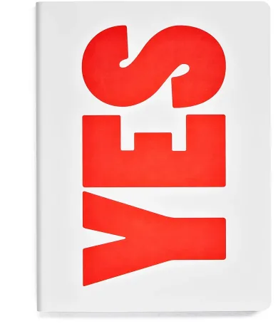 Notizbuch Yes - No