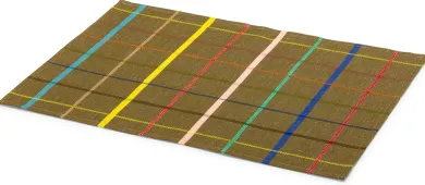 Tischset bunt kariert