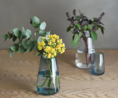 Vase Aqua, klein