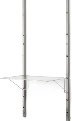 Wandhakenschiene zu Regalsystem Inox